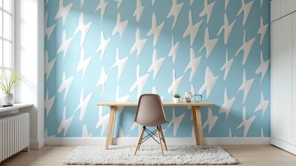 Idées créatives pour papier peint chambre ado moderne